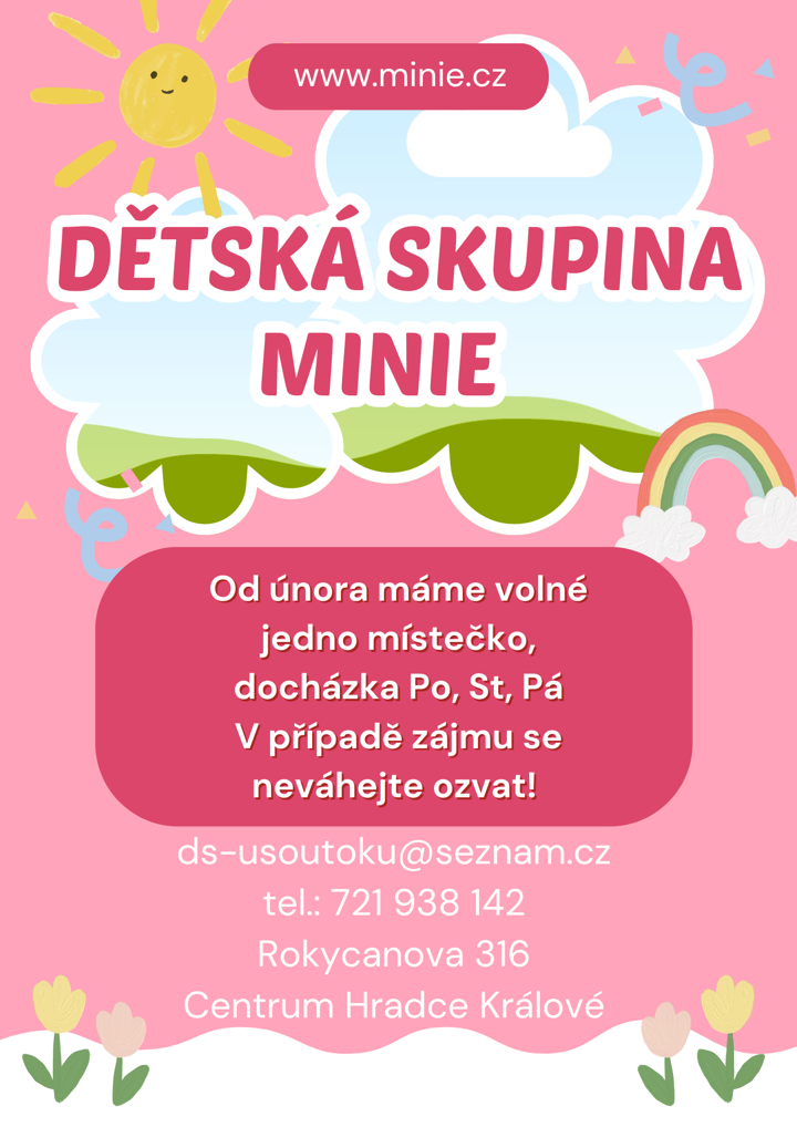 Volné místo - aktuálně