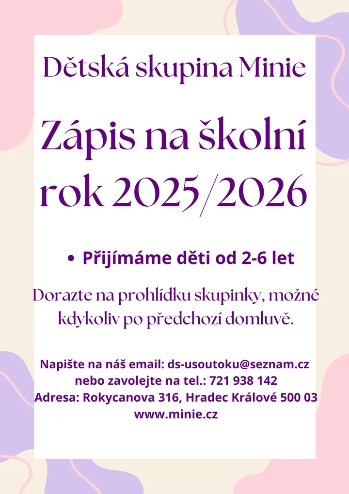 Zápis na rok 2025/2026